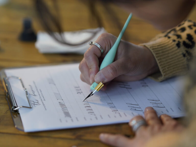 Learn calligraphy